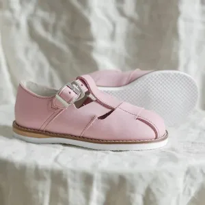 Lucy T-Strap - Pastel Pink