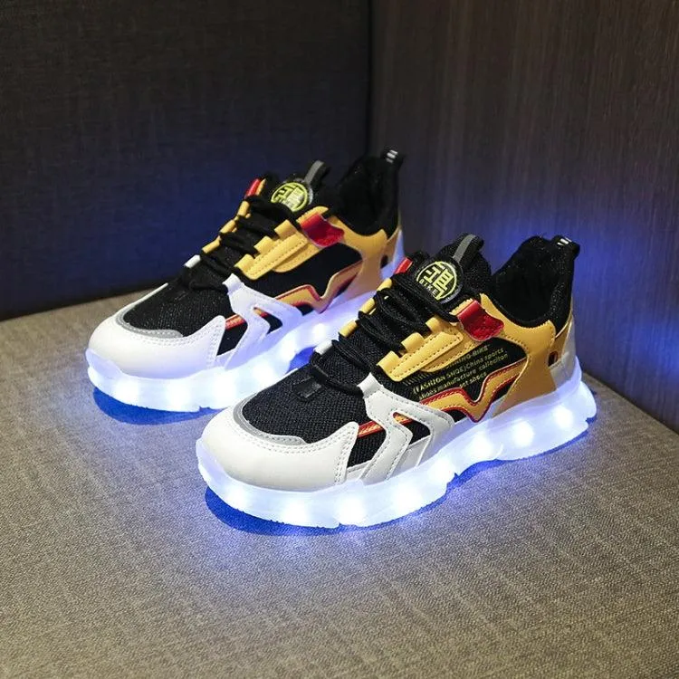 Luminous LED Sneakers for Couples - USB Rechargeable Hip-Hop Casual Shoes with 7 Colors and 16 Modes