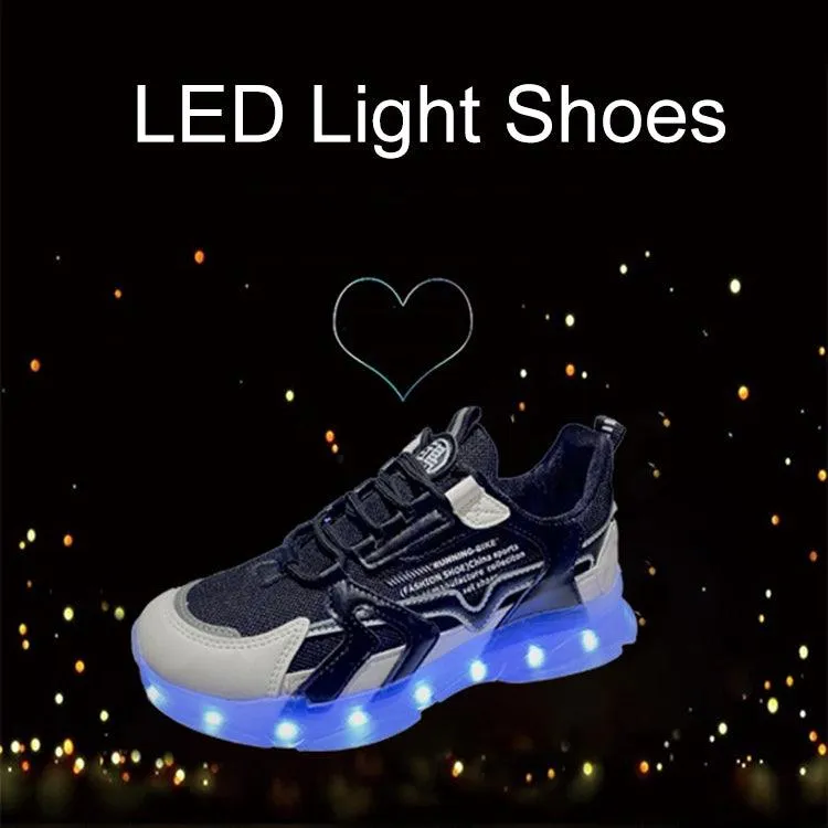 Luminous LED Sneakers for Couples - USB Rechargeable Hip-Hop Casual Shoes with 7 Colors and 16 Modes