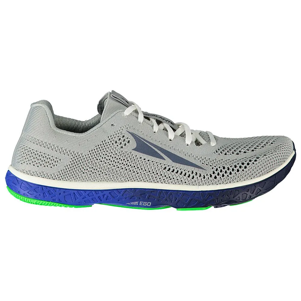 Men's Altra Escalante Racer, Gray/Blue, 11 D Medium