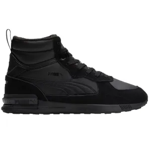 Men's Puma Graviton Mid Shoes Black 383204 01