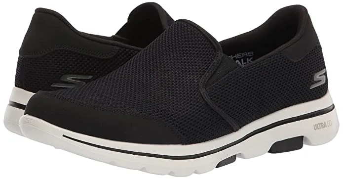 Mens Wide Fit Skechers Go Walk 5 Apprize 55510 Walking Trainers