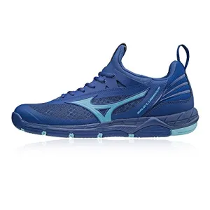 Mizuno Herren Wave Luminous Sneakers, Mehrfarbig (Sodaliteblue/Airblue 001), 45 EU