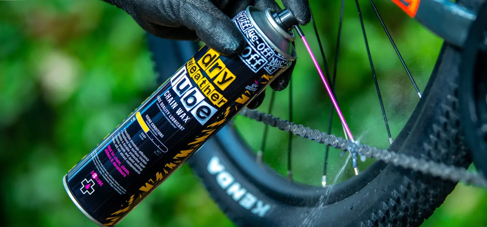 MUC-OFF BIKE DRY WEATHER LUBE AEROSOL SPRAY