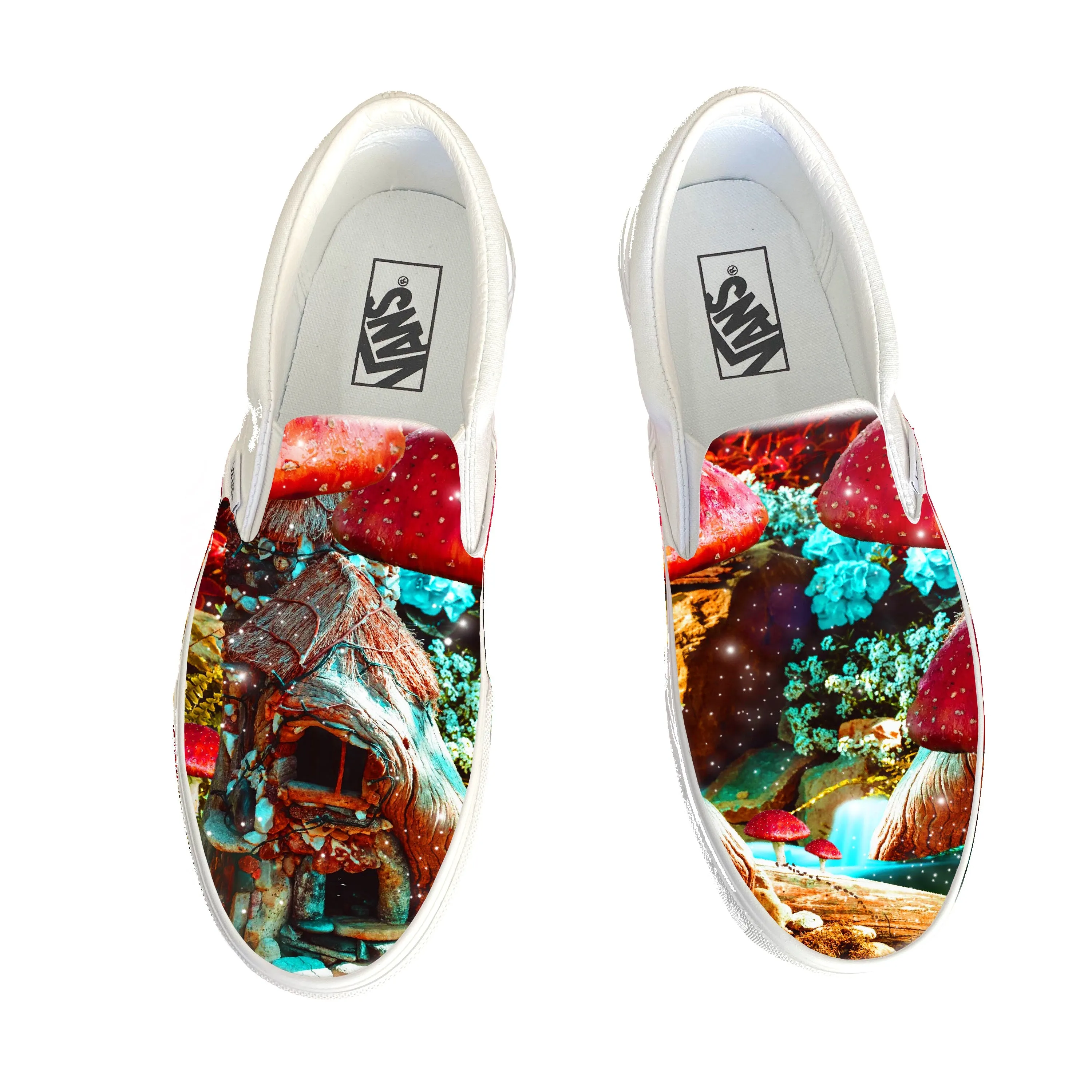 Mystic Garden Escape - Custom Slip Ons