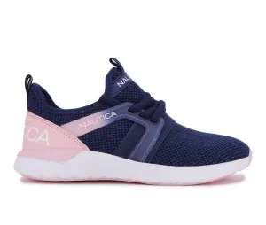 Nautica Girls Parks Sneakers in Navy Peony