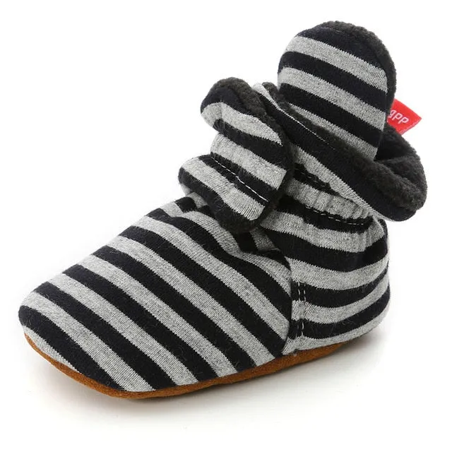 Newborn Baby Socks Shoes Cotton Comfort Soft Anti-slip Warm Infant