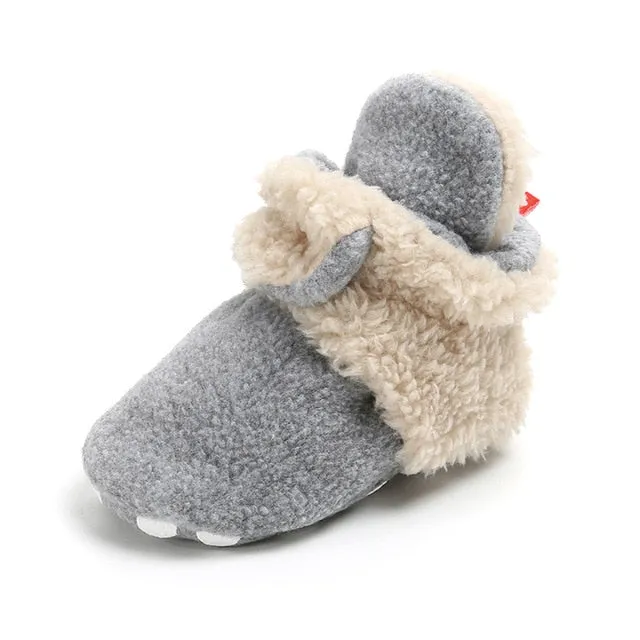 Newborn Baby Socks Shoes Cotton Comfort Soft Anti-slip Warm Infant