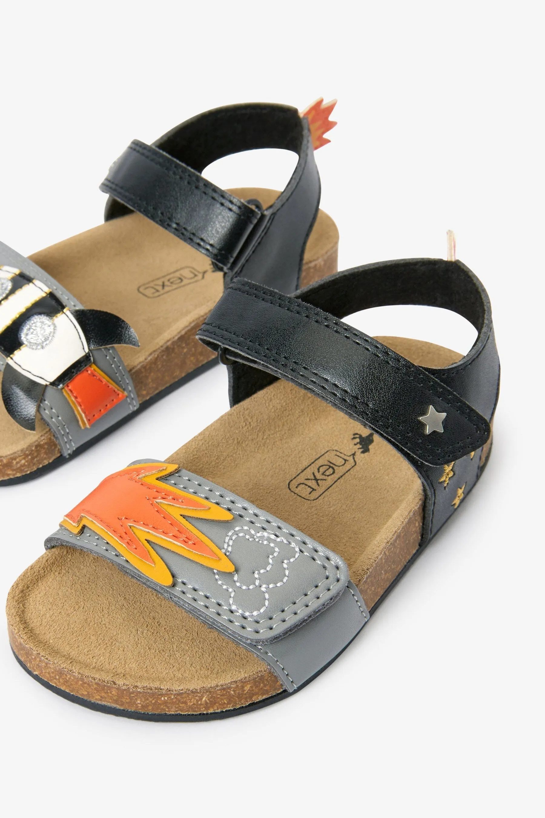 Next Monochrome Corkbed Sandals Younger Boys Sandals