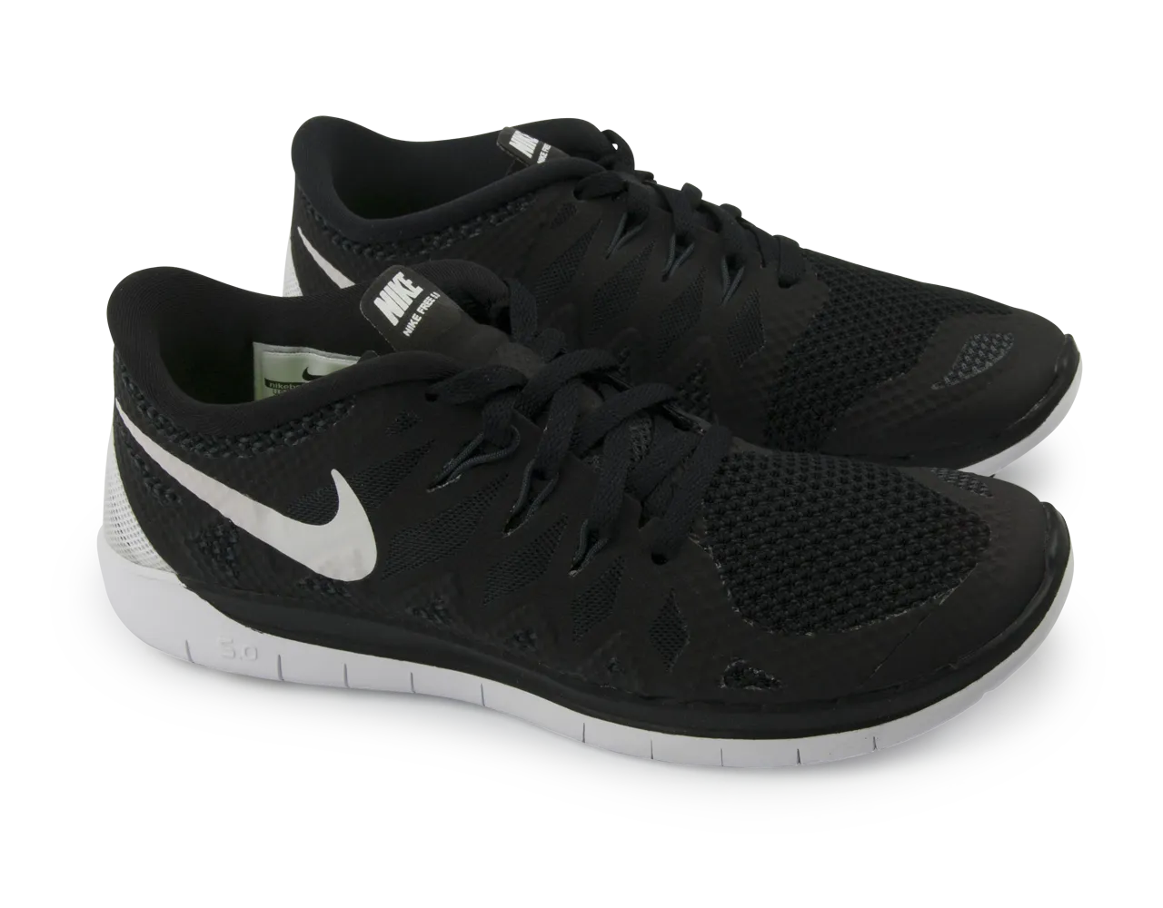 Nike Women's Free 5.0 Running Shoes Black/White/Anthracite