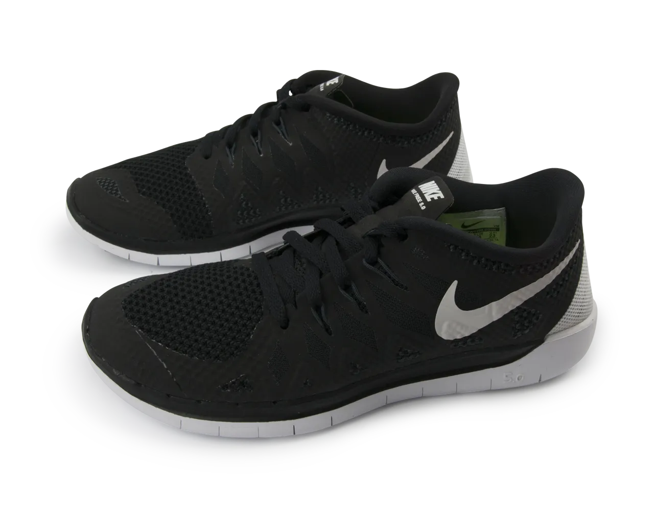 Nike Women's Free 5.0 Running Shoes Black/White/Anthracite