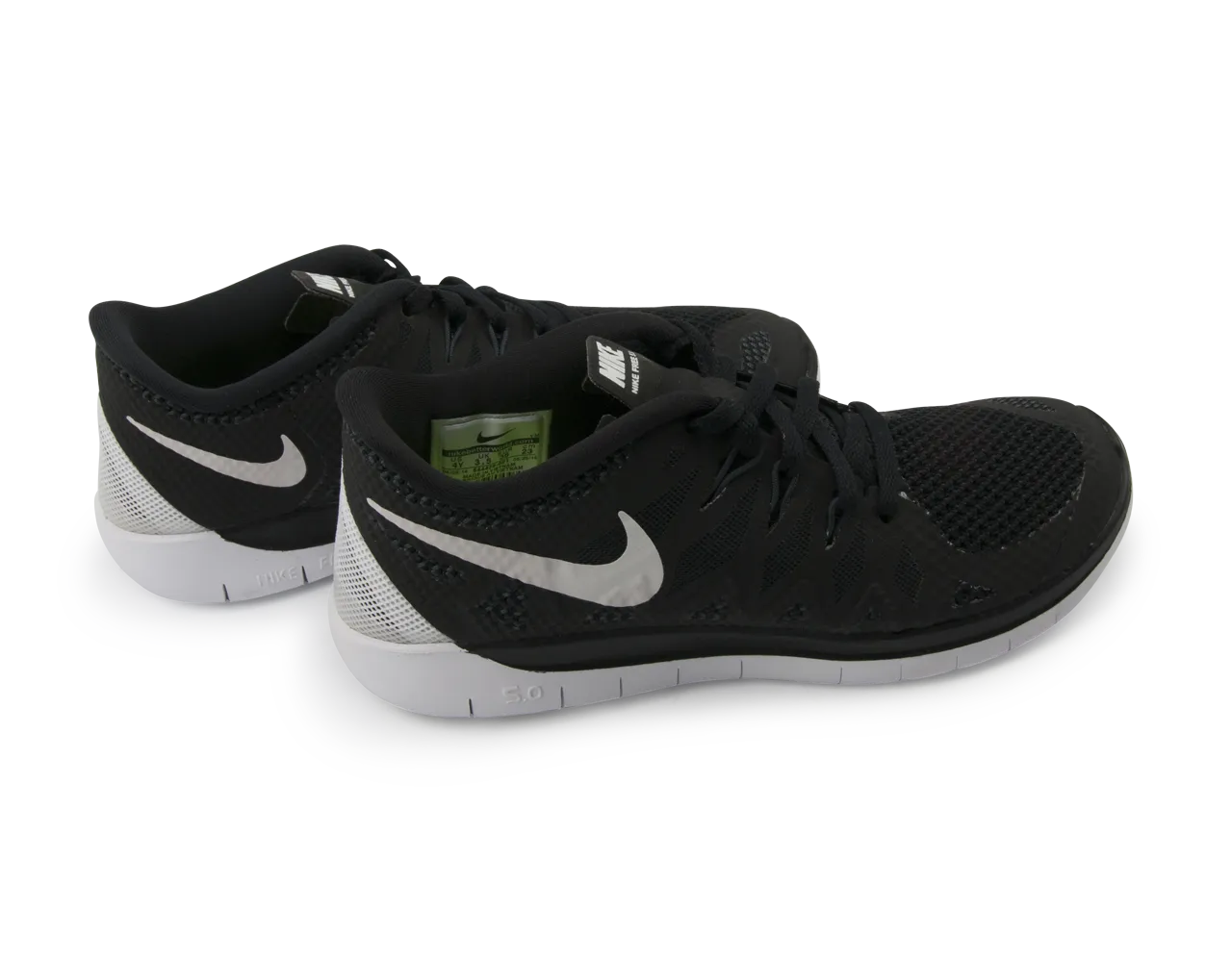 Nike Women's Free 5.0 Running Shoes Black/White/Anthracite