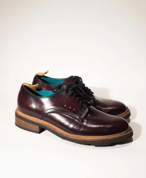 no.1050 runway derby shoe oxblood rub-off 10M (12W)