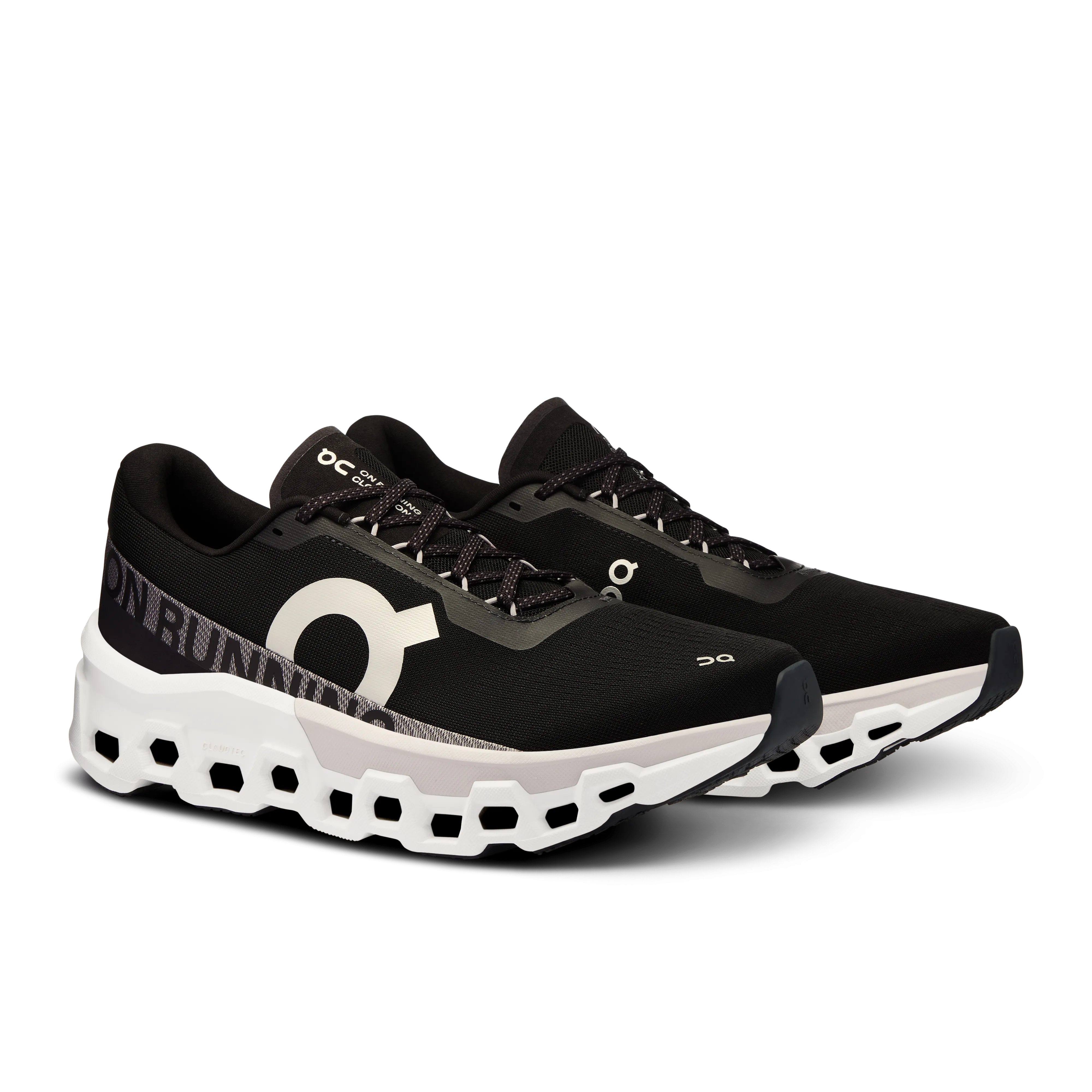 On Running Men's Cloudmonster 2 Shoes - Black / Frost