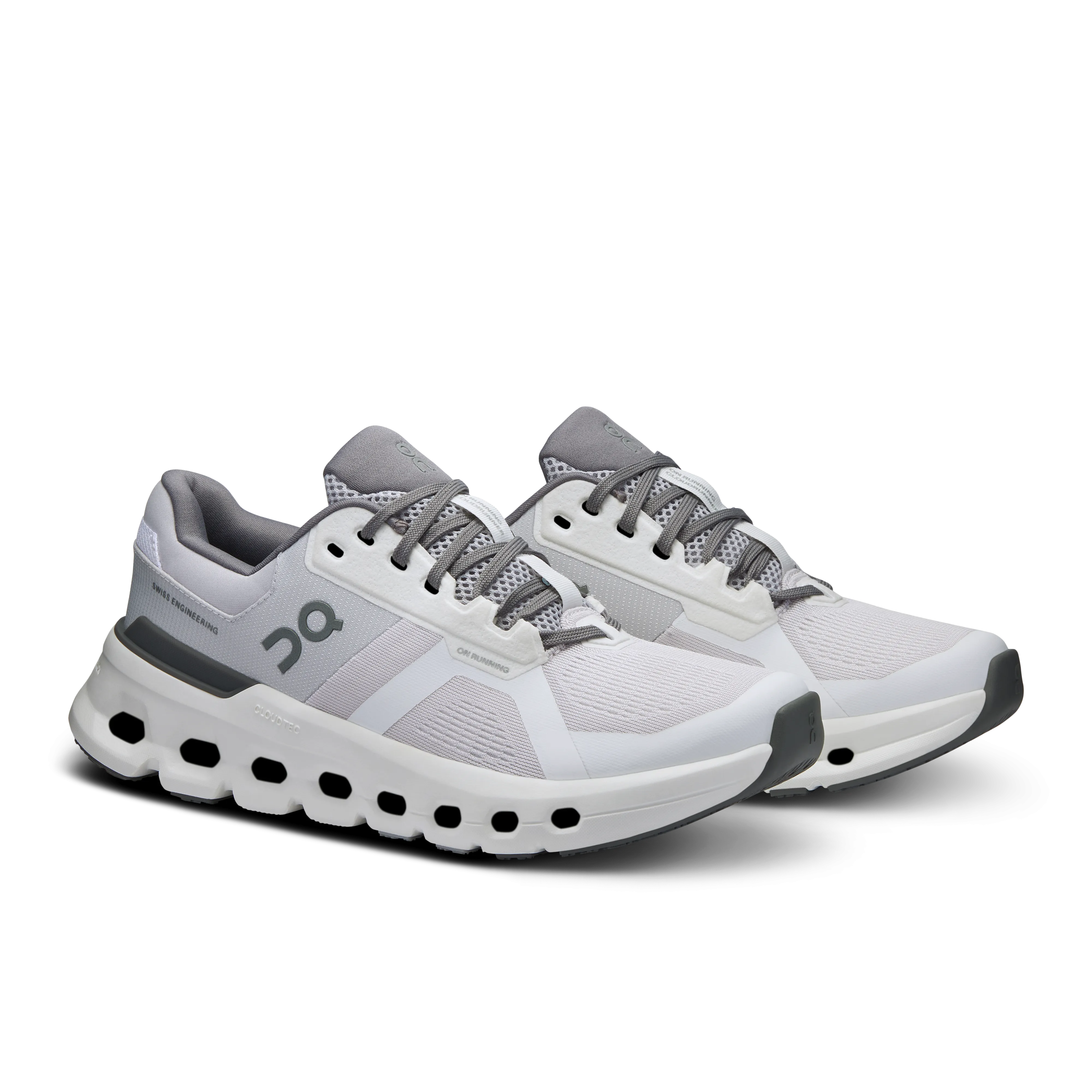 On Running Women's Cloudrunner 2 Shoes - Frost / White