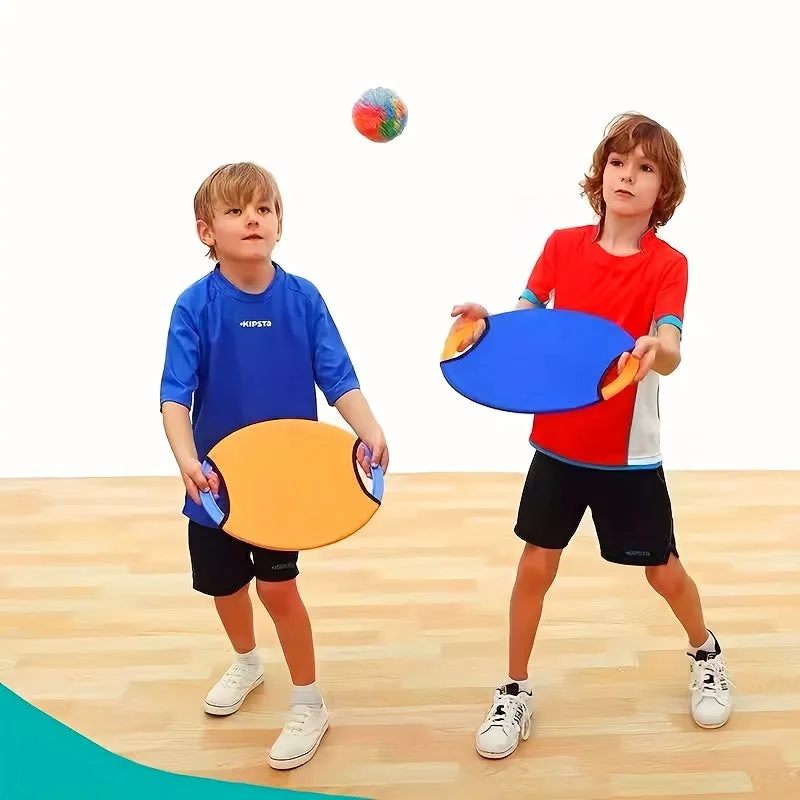 Outdoor Interactive ParentChild Bouncing Hoop  Ball Toy Set