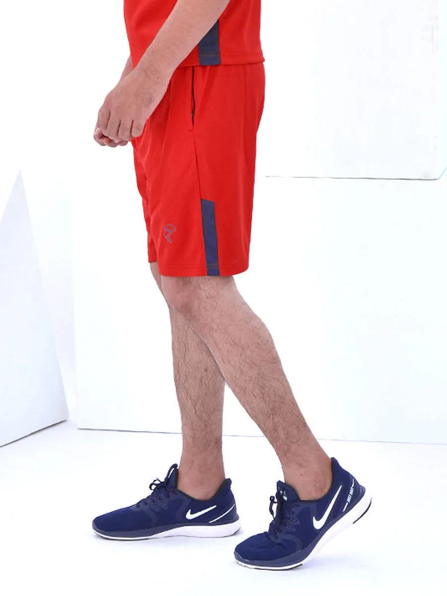 Performance Pro - Shorts - Red / Navy Blue