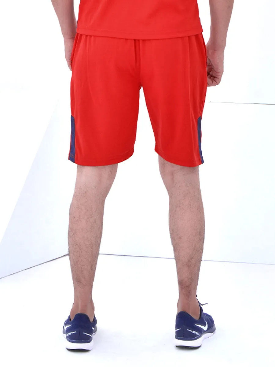 Performance Pro - Shorts - Red / Navy Blue