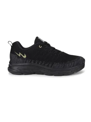 PHYRON Black Men's Sports Shoes