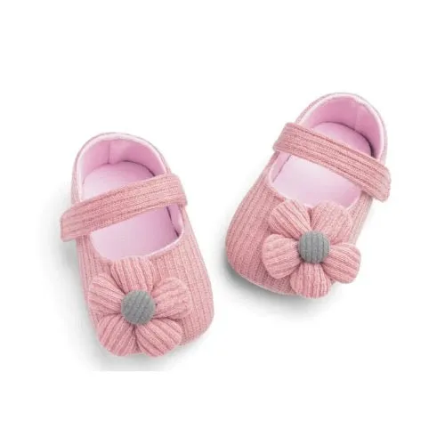 Pink Flower Maddie Shoes