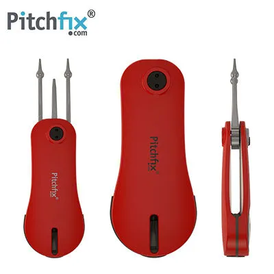 Pitchfix Fusion 2.0 Golf Divot Tool with Ball Marker and Pencil Sharpener