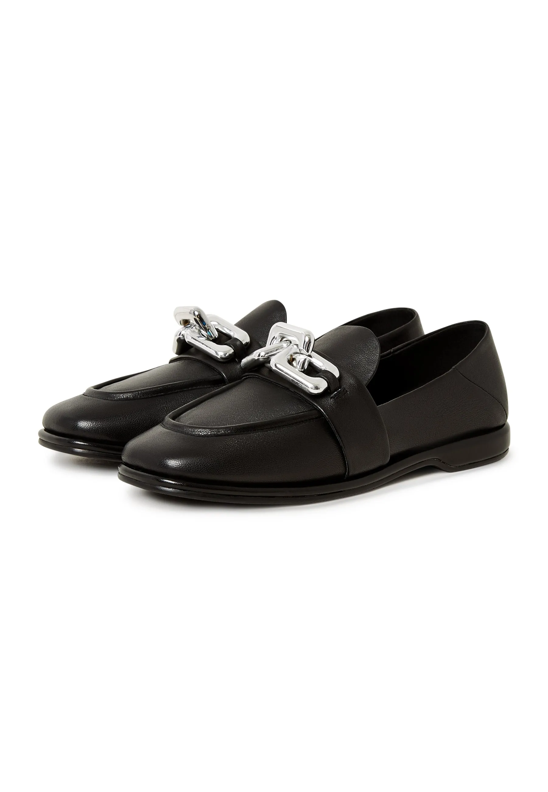 Platform Loafers Valeria - Black