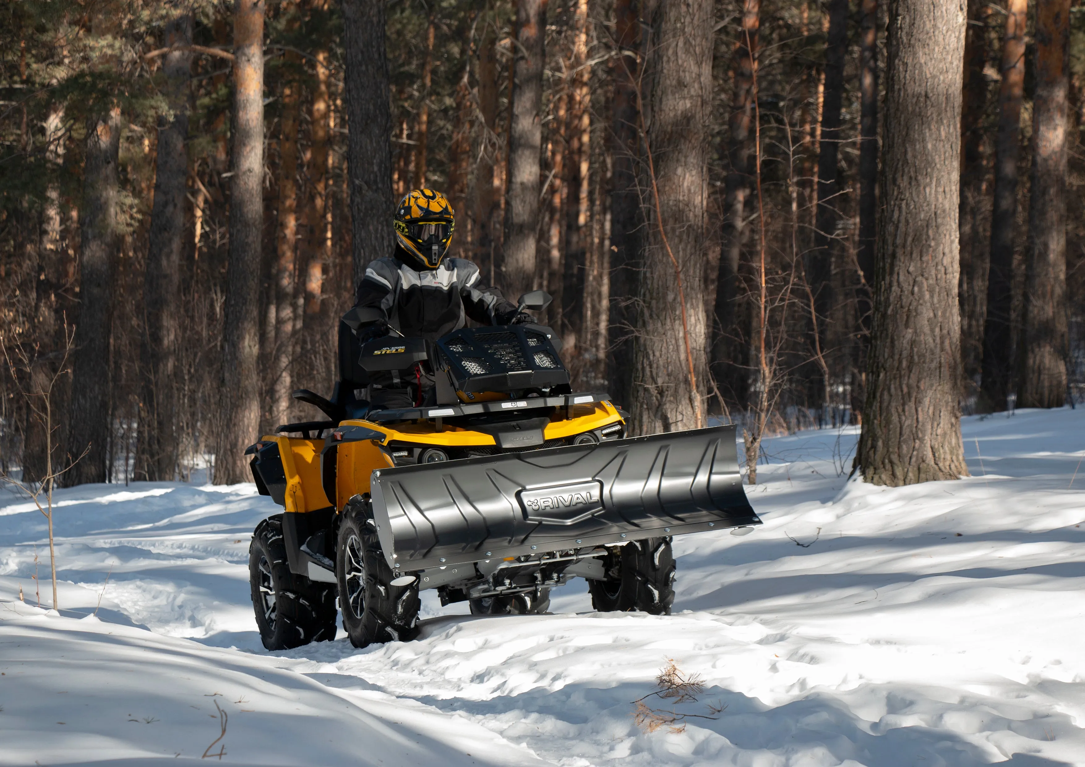 Polaris Scrambler 60" Blade Supreme High Lift Snowplow Kit