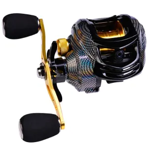 PROBEROS Metal Drop Wheel 18 1 Axis Lure Fish Wheel, Style: DW132PR Right Hand