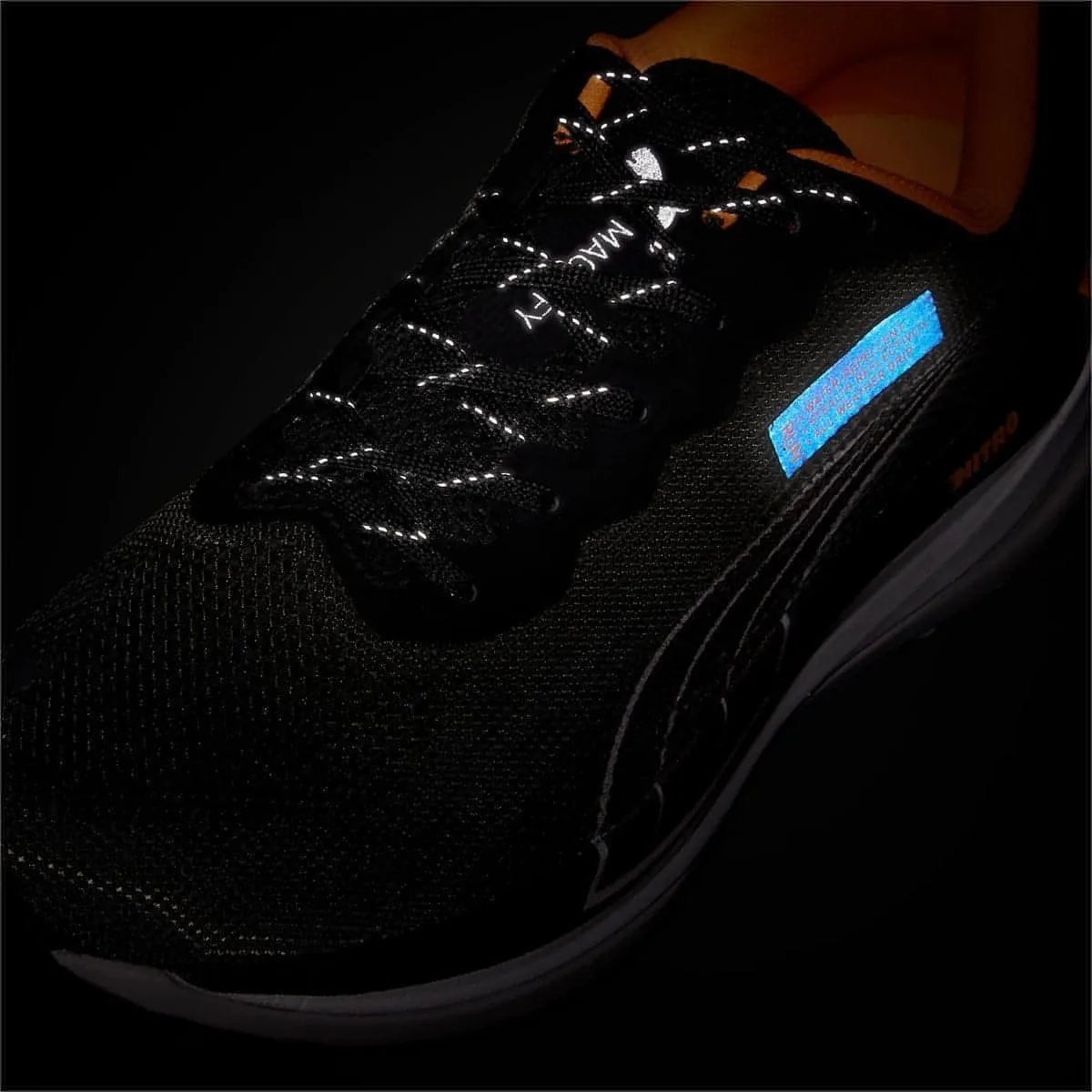 Puma Magnify Nitro WTR Mens Running Shoes - Black