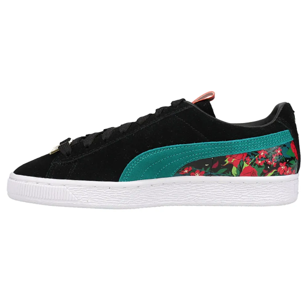 Puma X Poison Ivy Floral Lace Up Sneakers