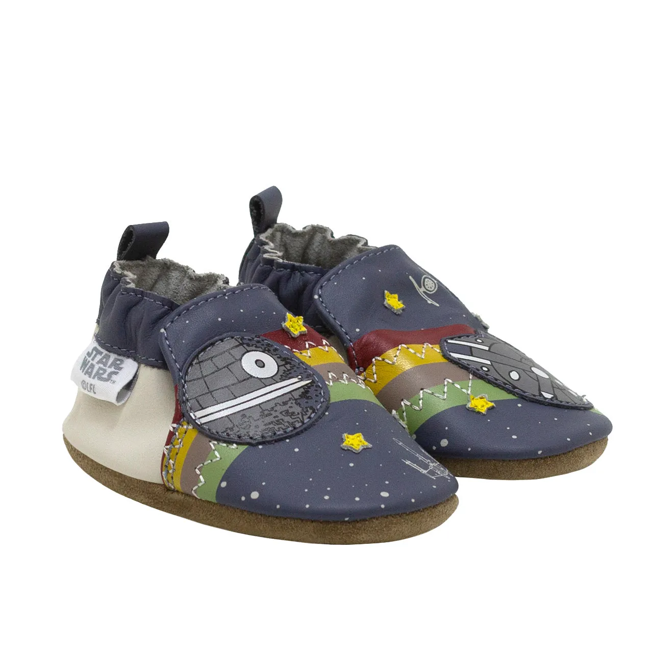 Robeez Star Wars™ Rule the Galaxy Soft Soles Color: Dark Blue