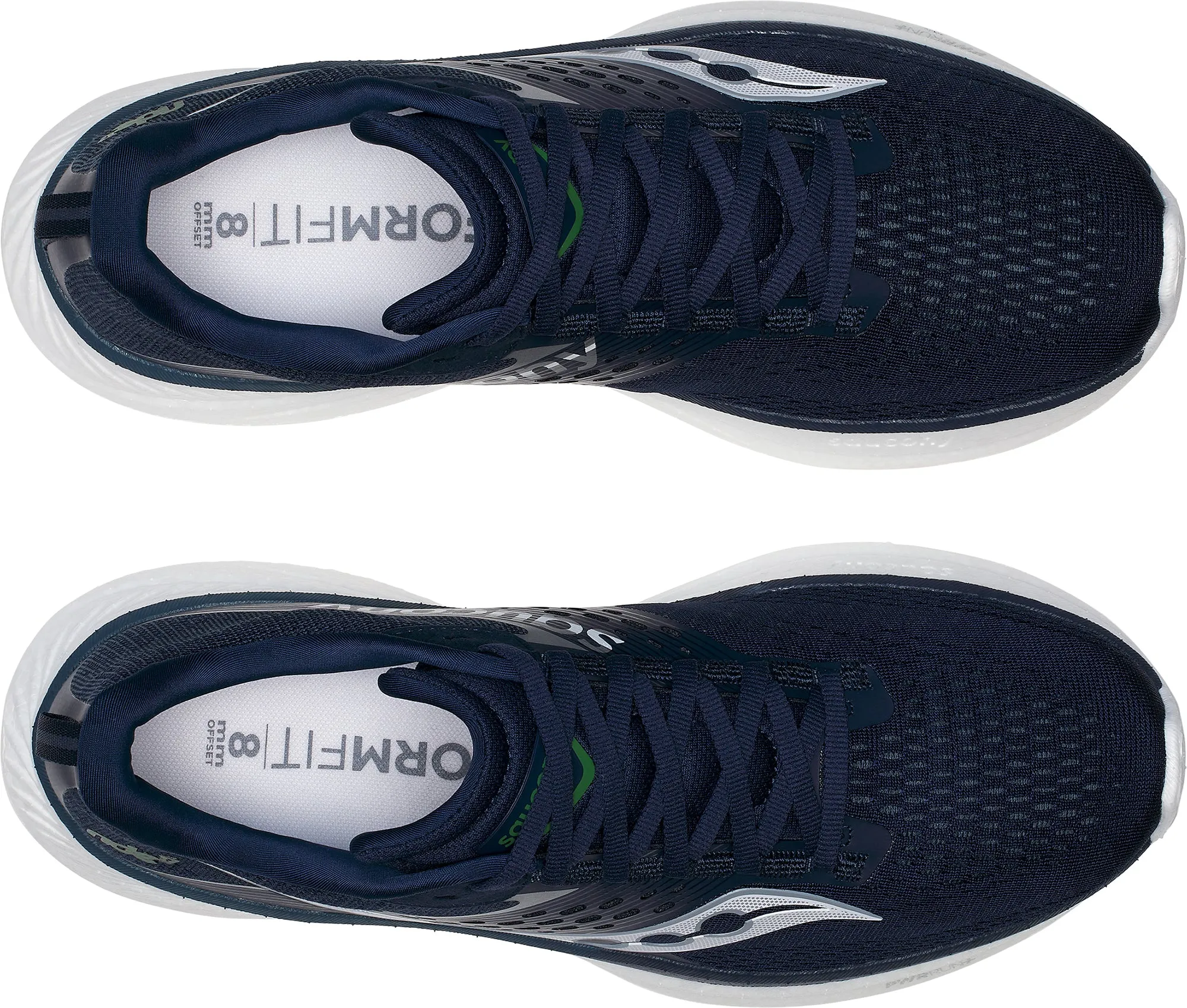 Saucony Ride 17 Mens Running Shoes - Navy