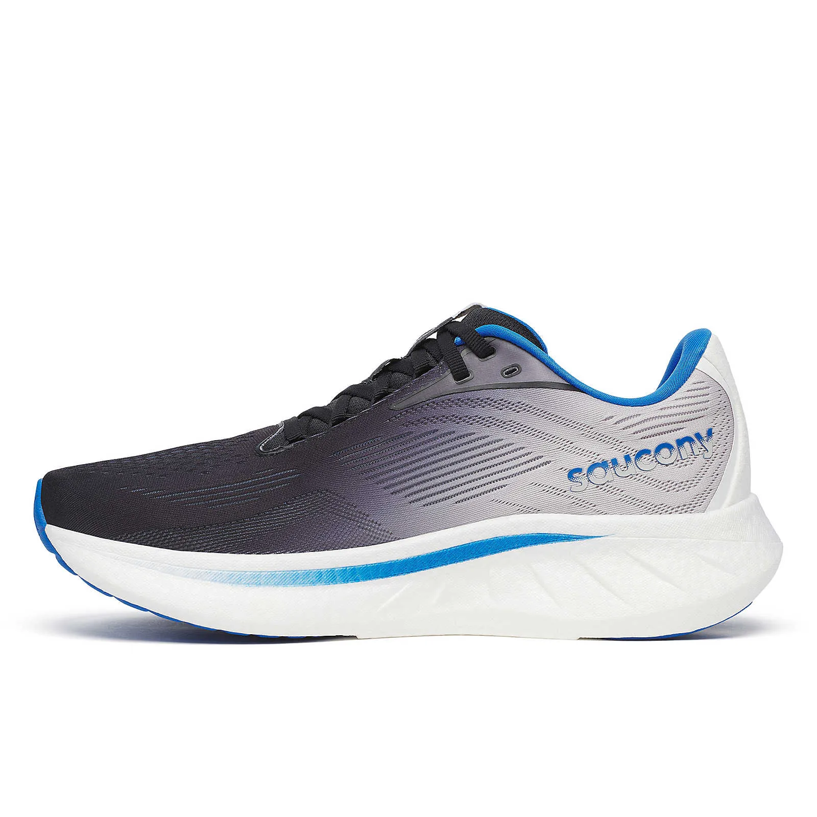 Saucony Ride 18 Men's - Black/Sky Dive