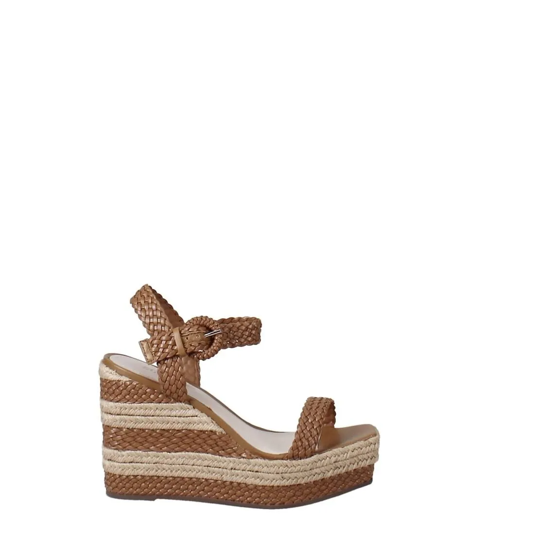 SCHUTZ - NANI LEATHER ESPADRILLE SANDALS **FREE SHIPPING**