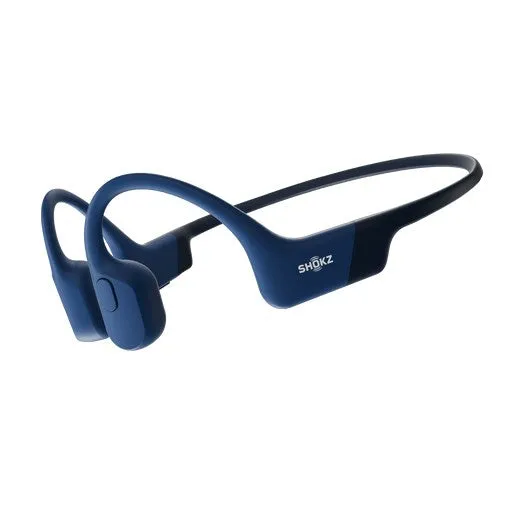 Shokz Openrun Headset Wireless Neck-Band Sports Bluetooth Blue