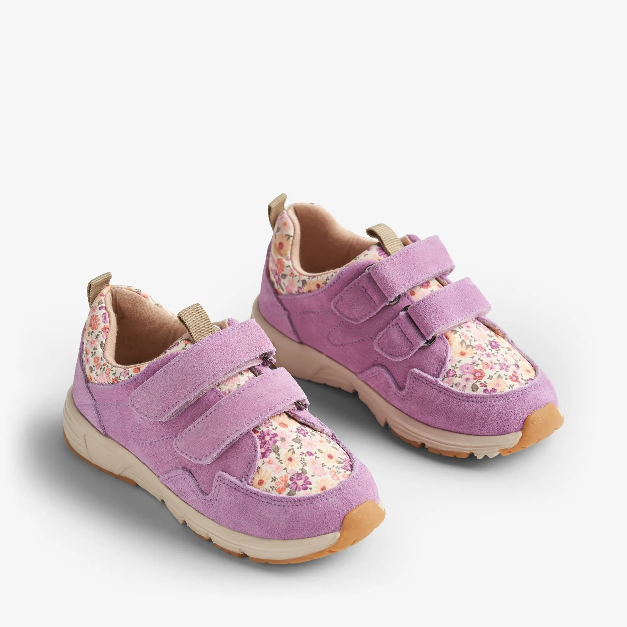 Sneaker Double Velcro Toney Print - spring lilac