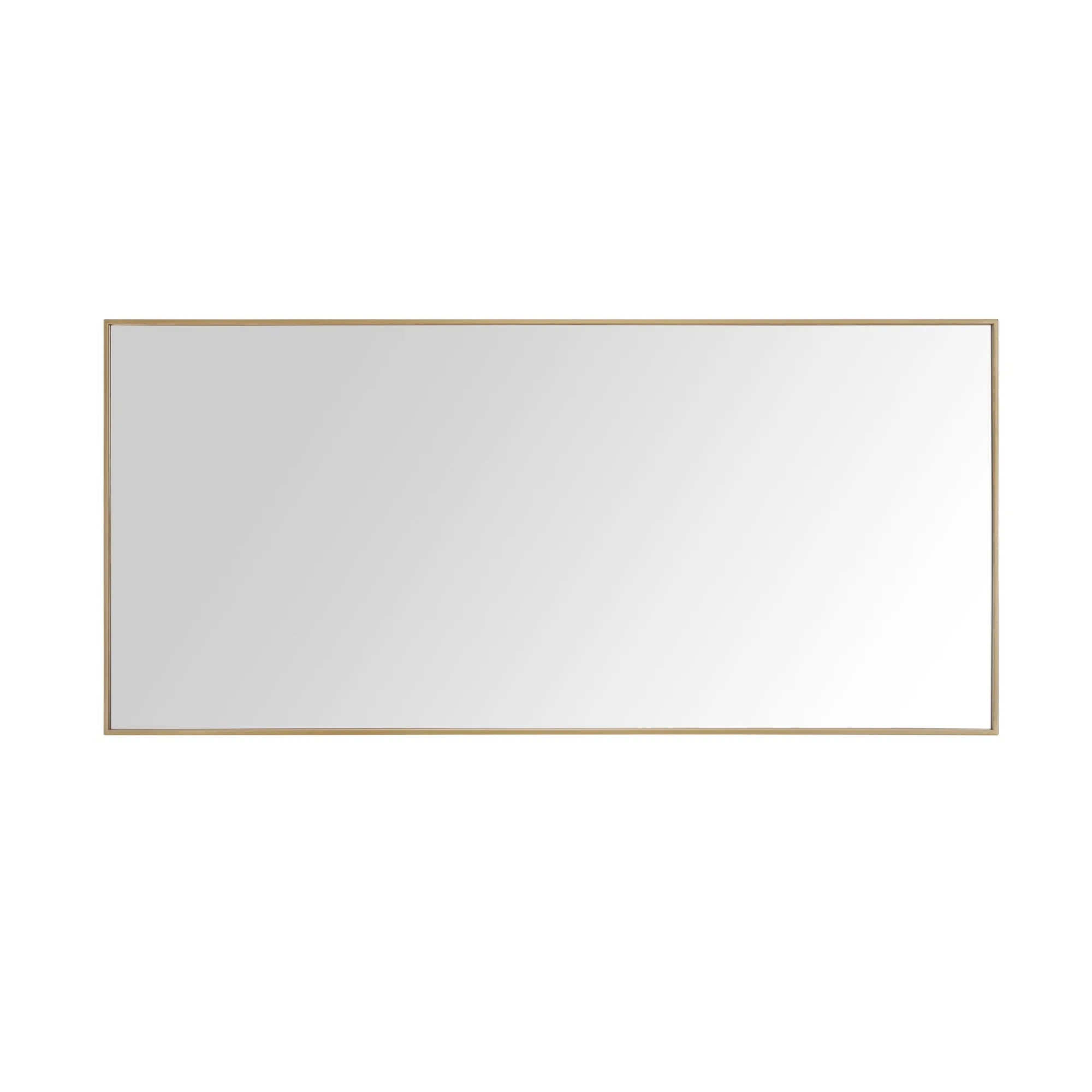 Sonoma 59 in. Bathroom Mirror with Stainless Steel Metal Frame