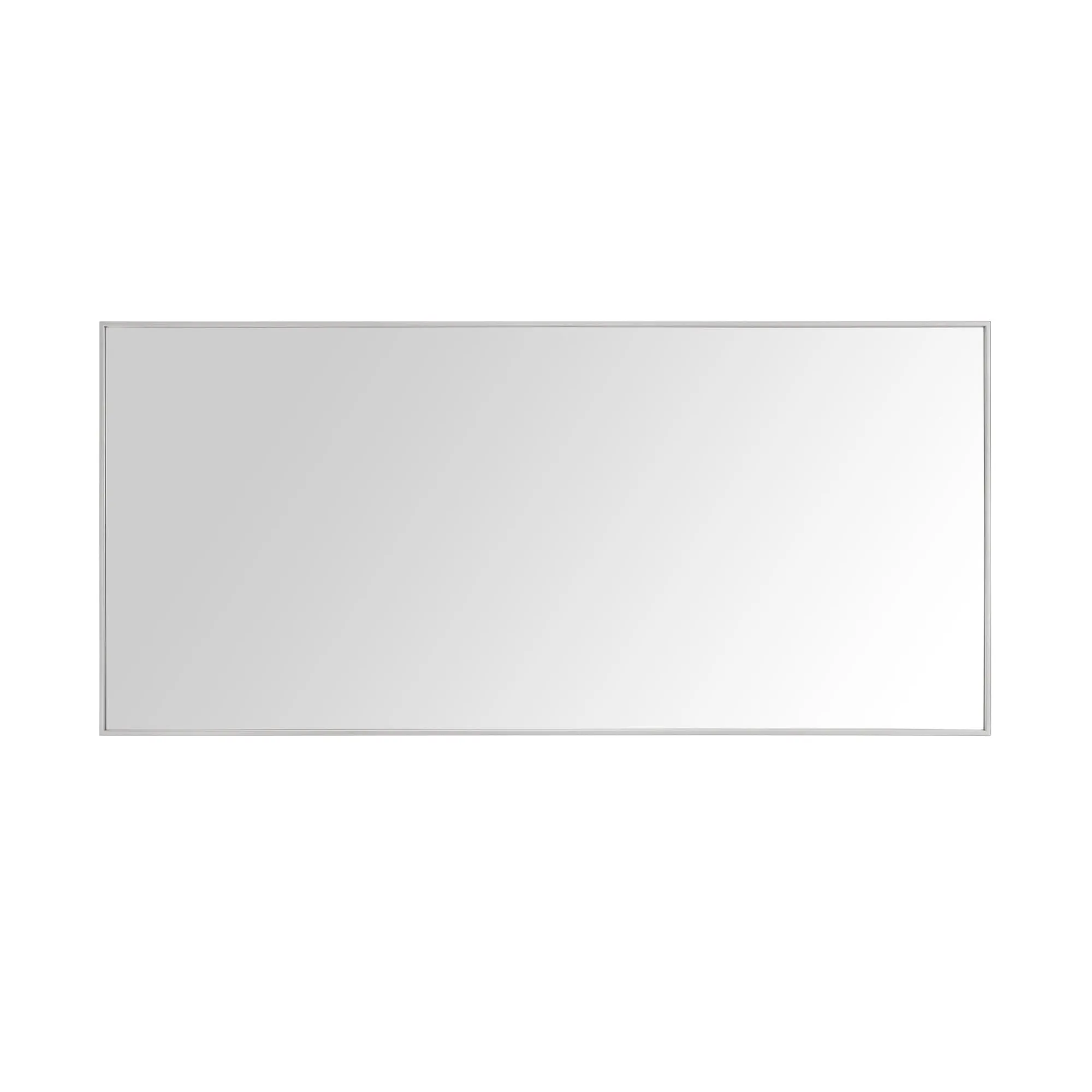 Sonoma 59 in. Bathroom Mirror with Stainless Steel Metal Frame