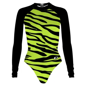 Spring Tiger - Surf Swimsuit Classic Cut