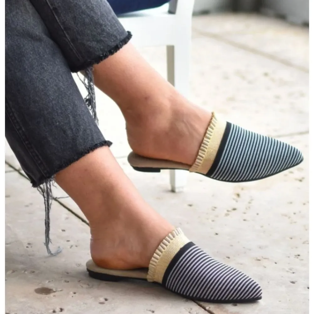 Striped Mules