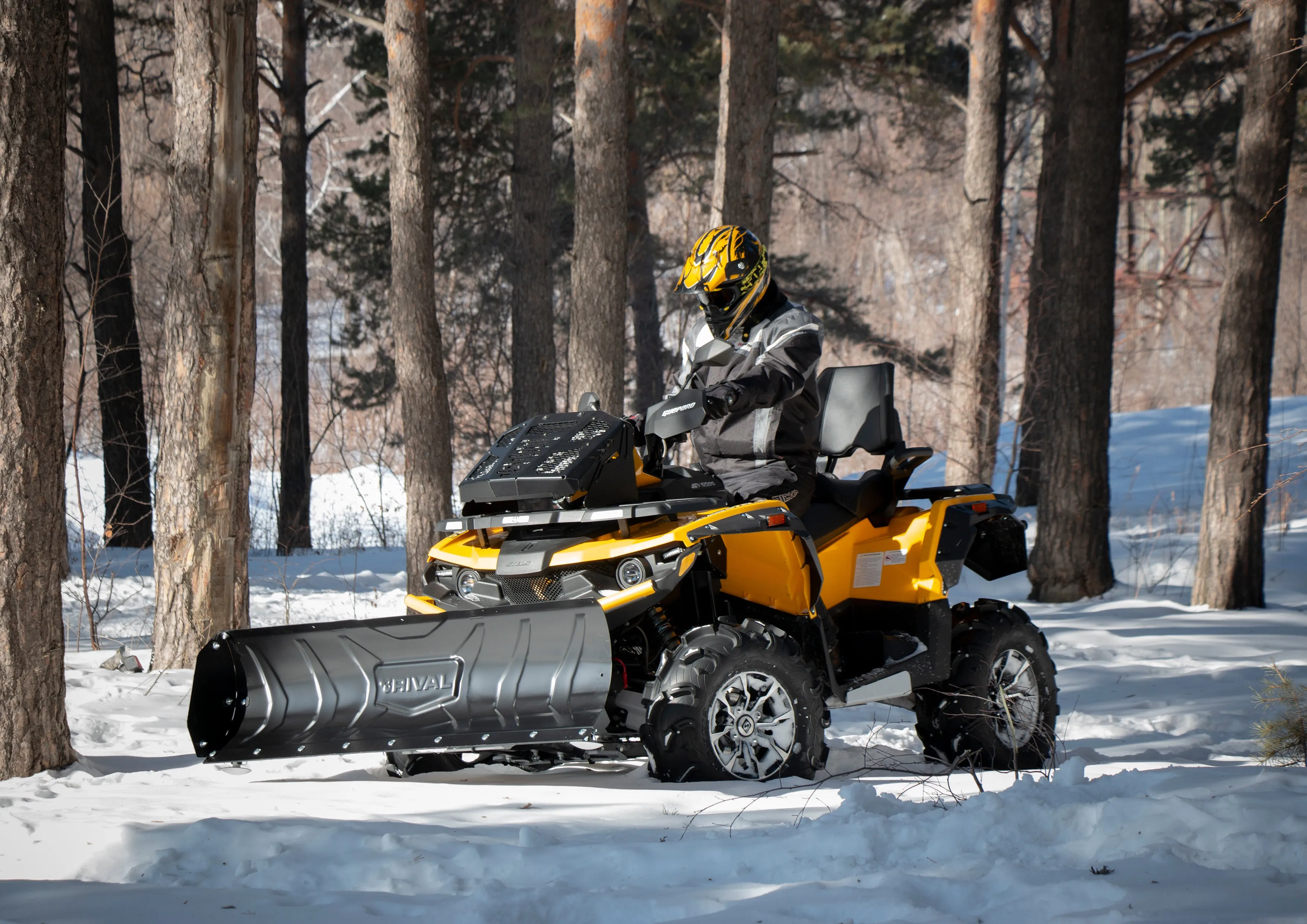 Suzuki King Quad 72" Blade Supreme High Lift Snowplow Kit