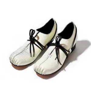 The Foundry Shoe - White Crack