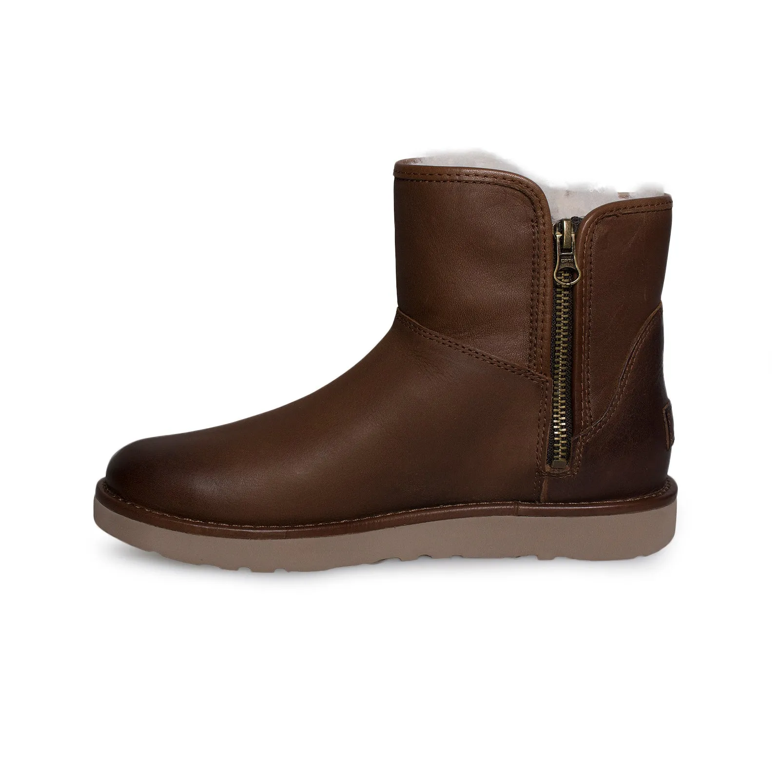 UGG Abree Mini Leather Bruno Boots