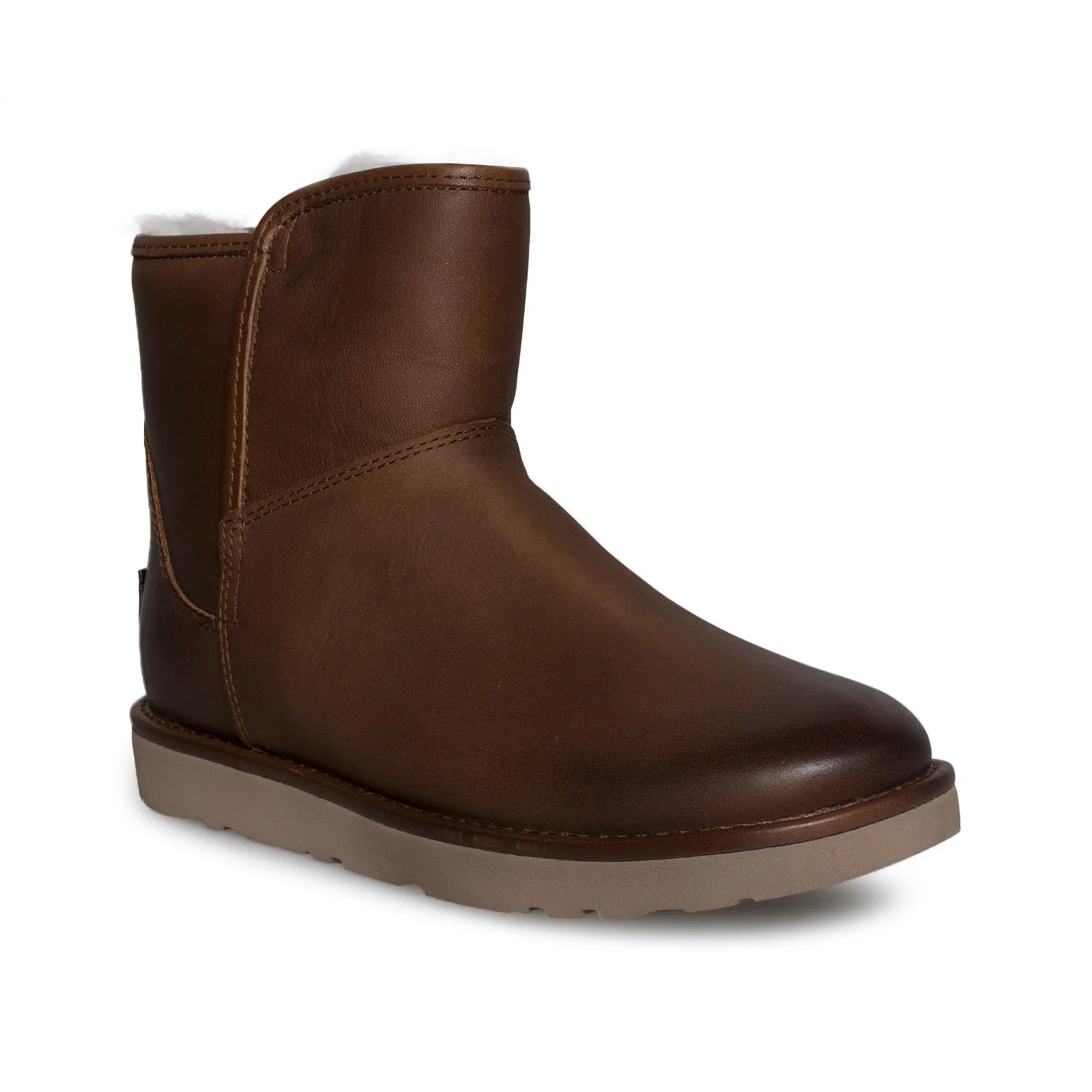 UGG Abree Mini Leather Bruno Boots