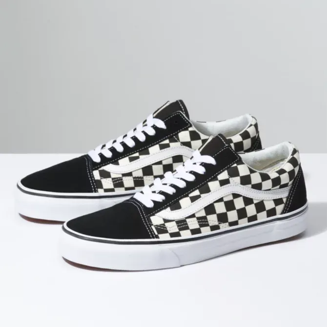 Vans Classic Old Skool - Primary Checker Black / White