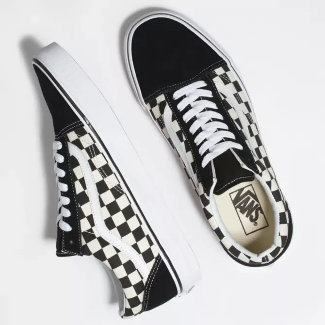 Vans Classic Old Skool - Primary Checker Black / White