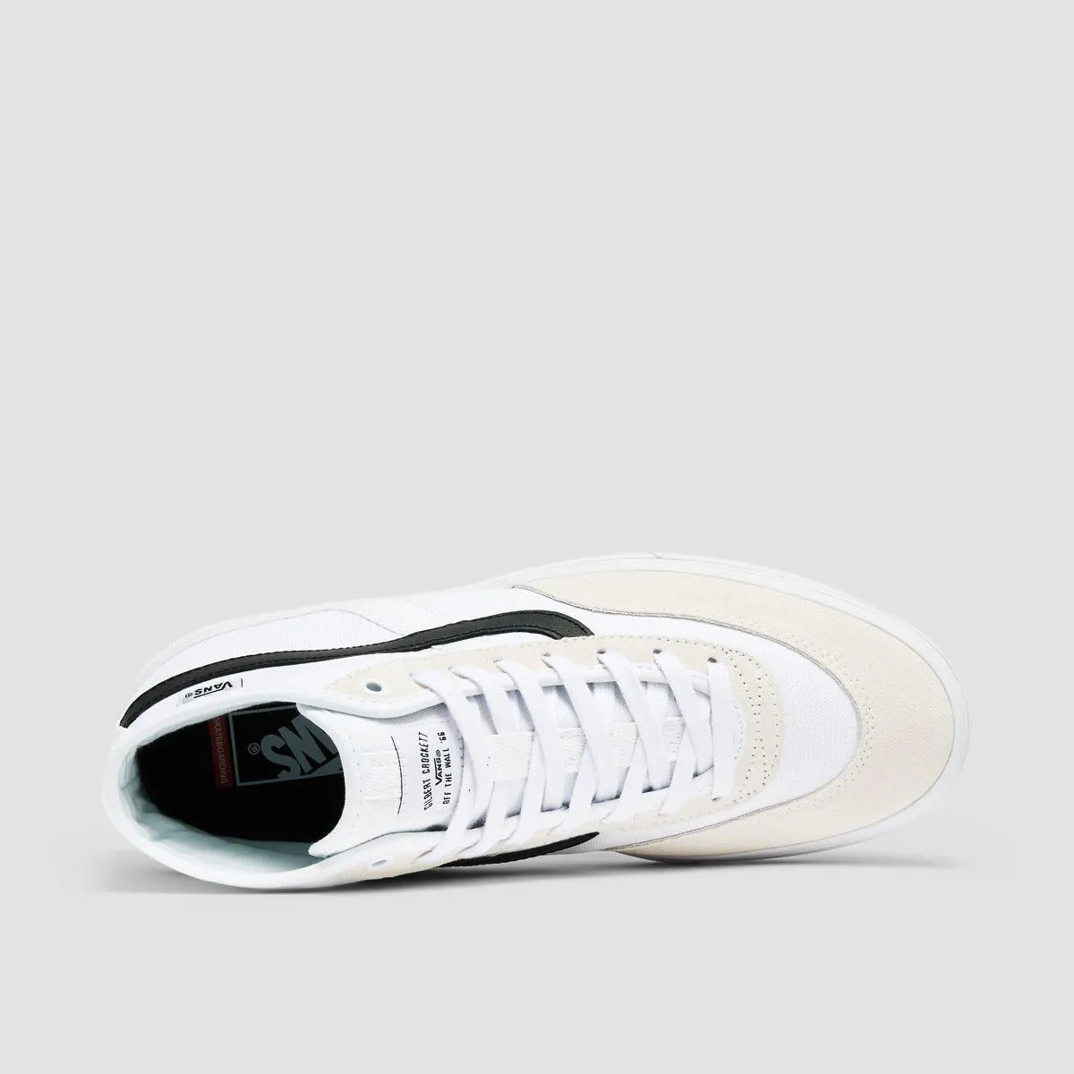 Vans Crockett High Shoes - White/Black/Gum