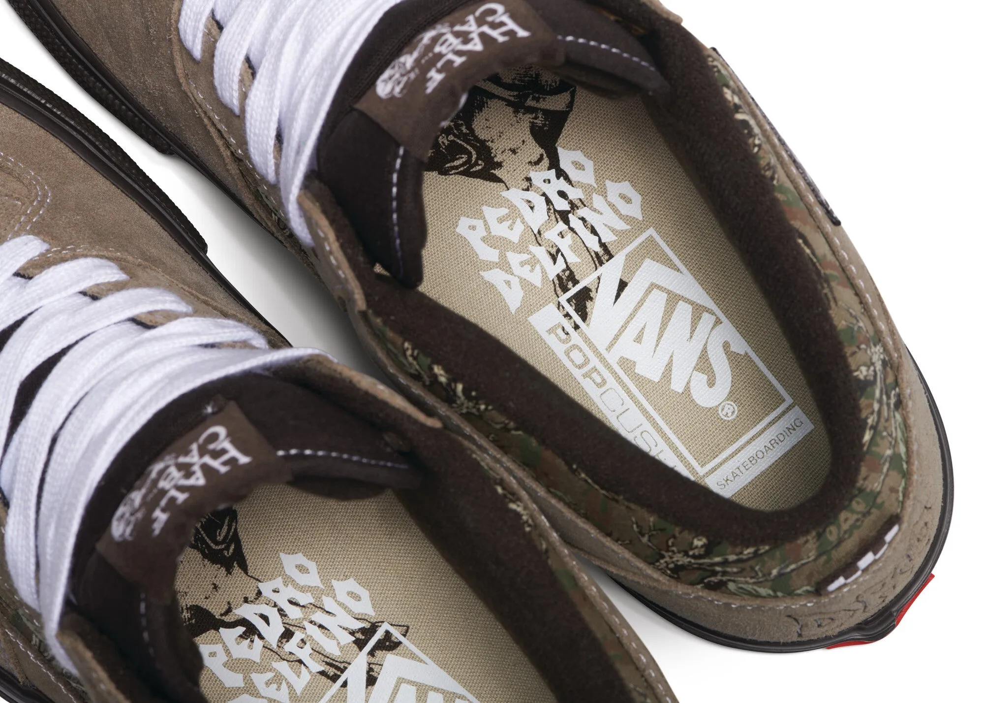 Vans Half Cab Pedro Delfino Pro Skate Shoes - Camo