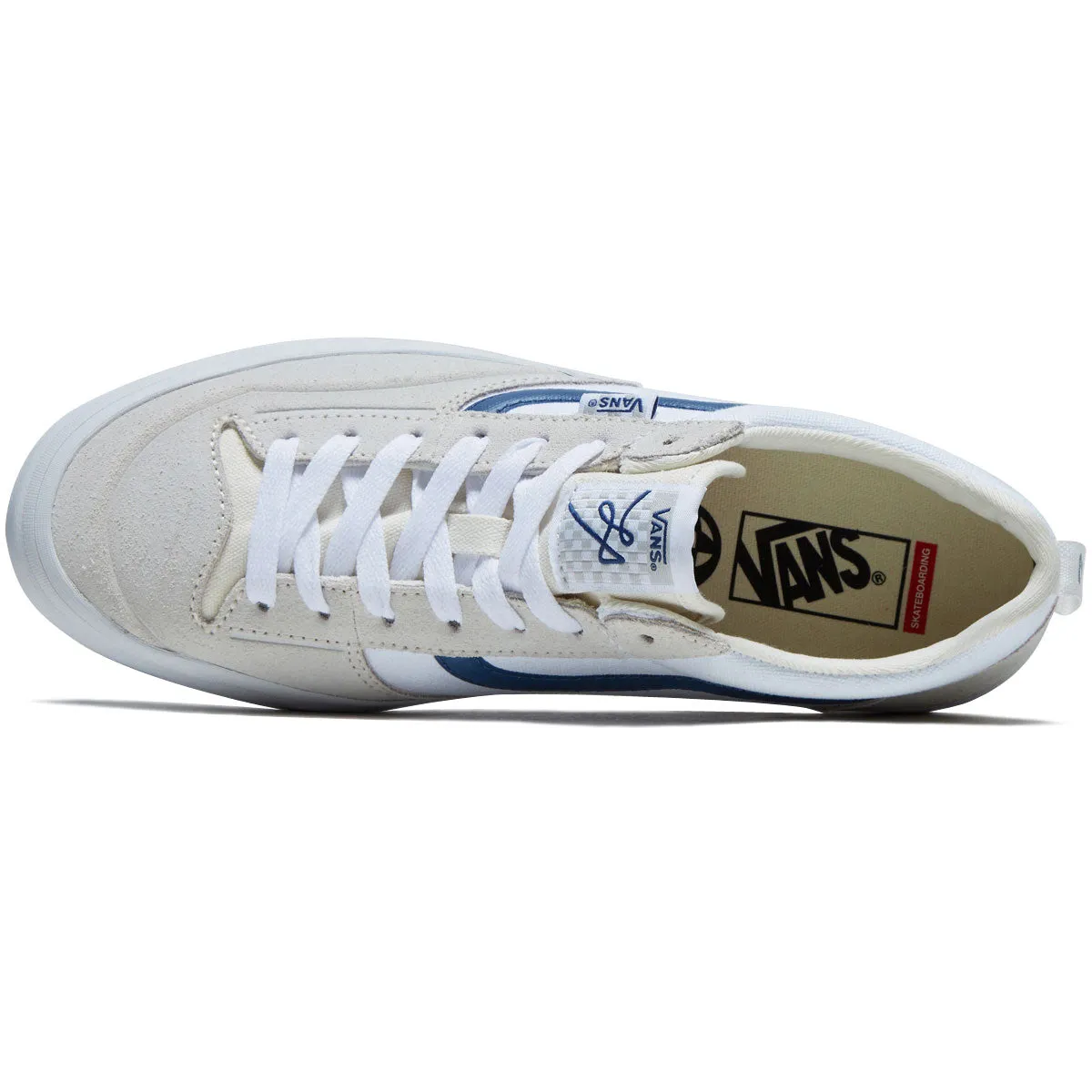 Vans Lizzie Low Shoes - White/Light Blue