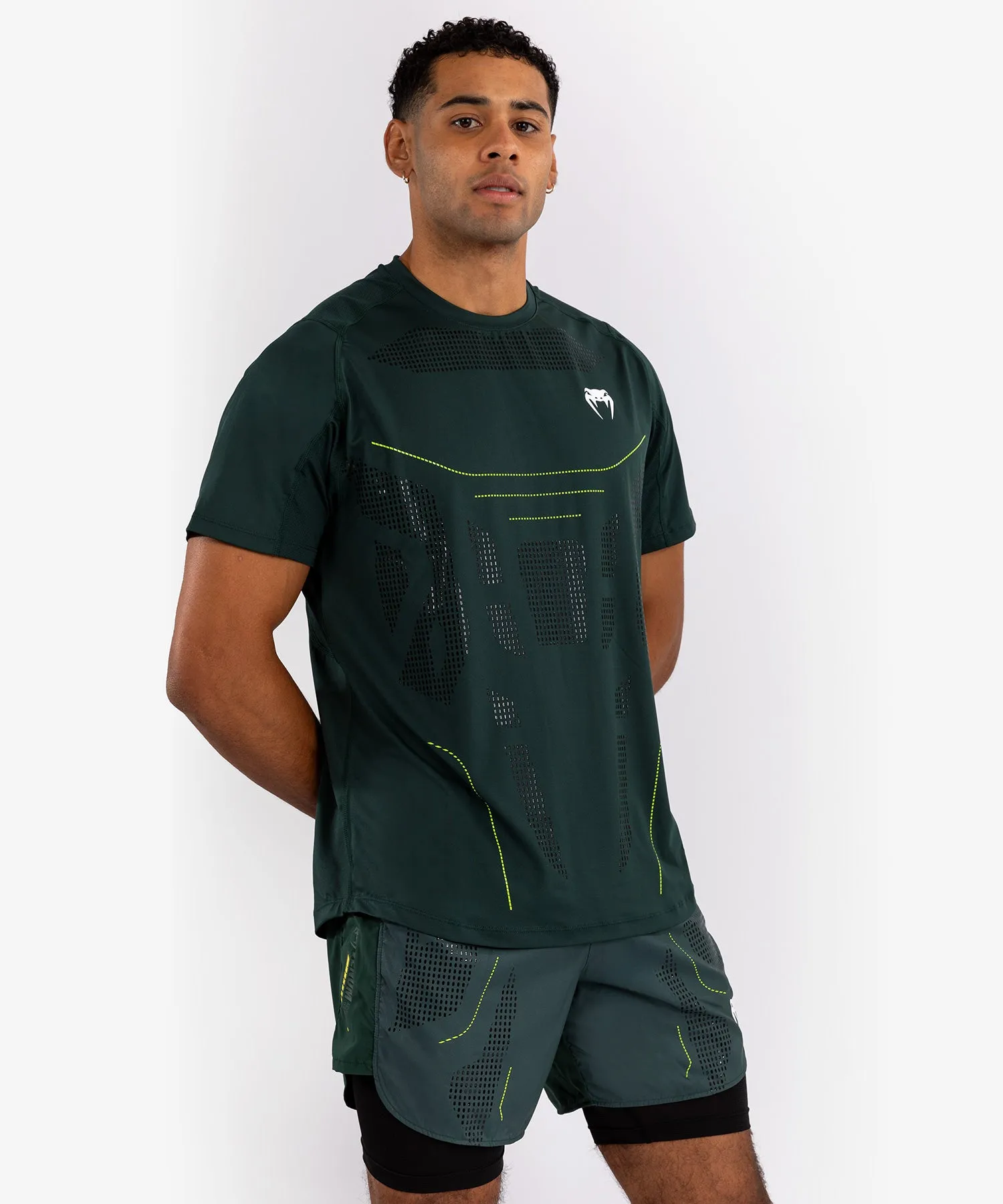 Venum Technical 3.0 Dry-Tech T-Shirt - Forest Green